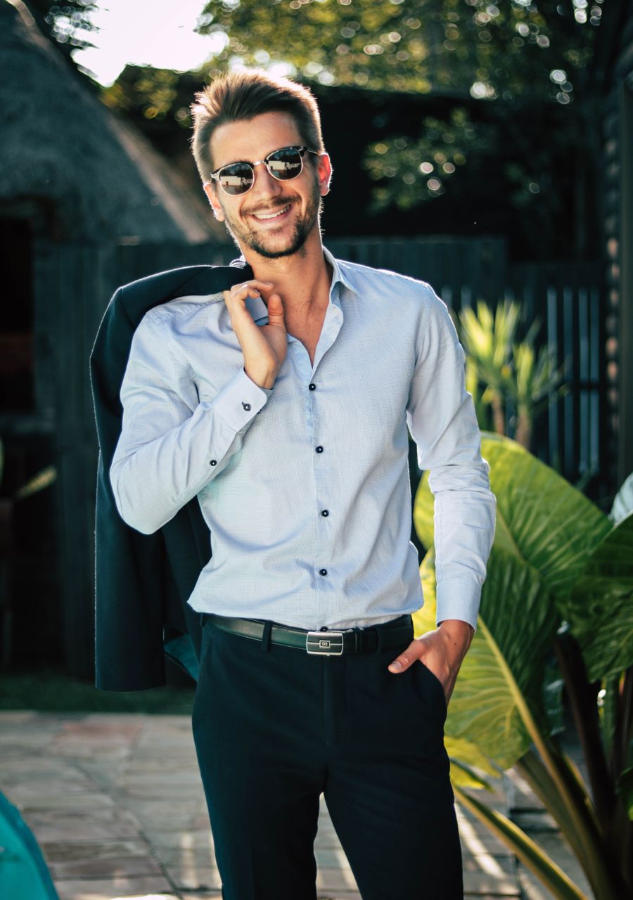 Black Check Shirt