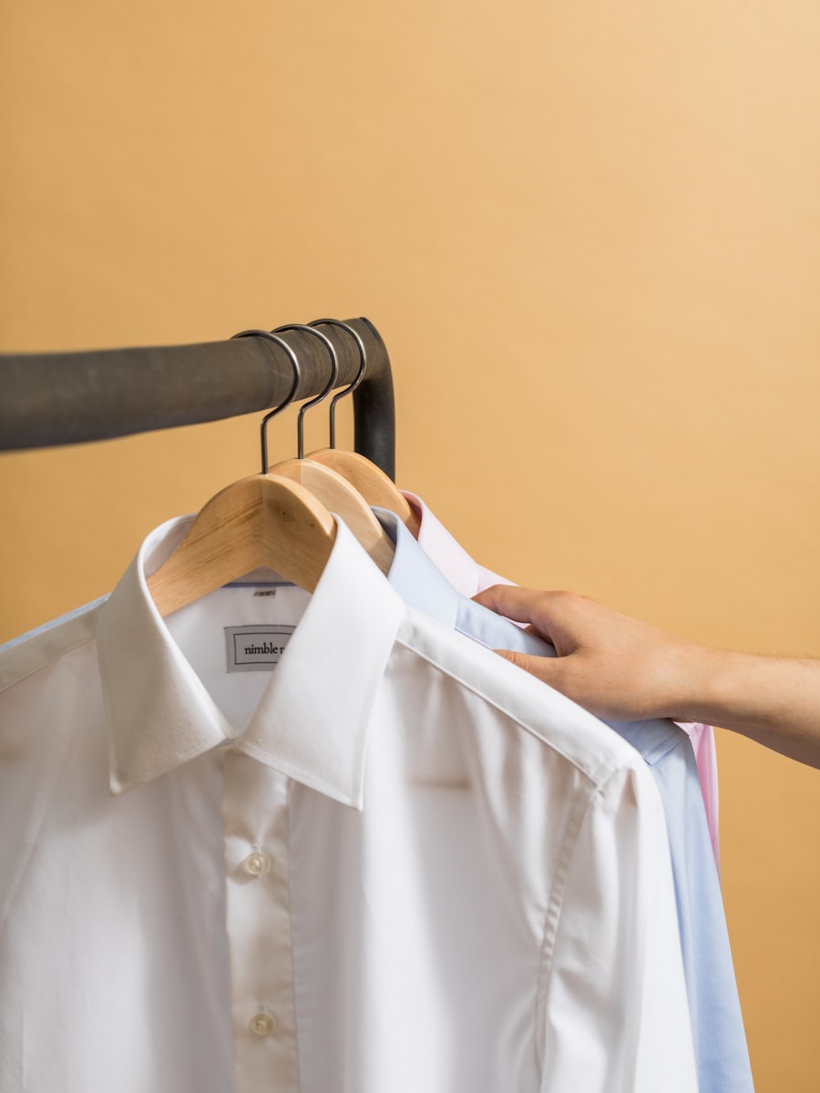 Navy Blue Shirt